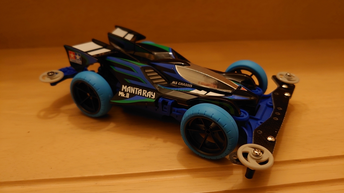 ミニ四駆 マンタレイmk2 イエローボディ マンタレイMk.II CITY CIRCUIT