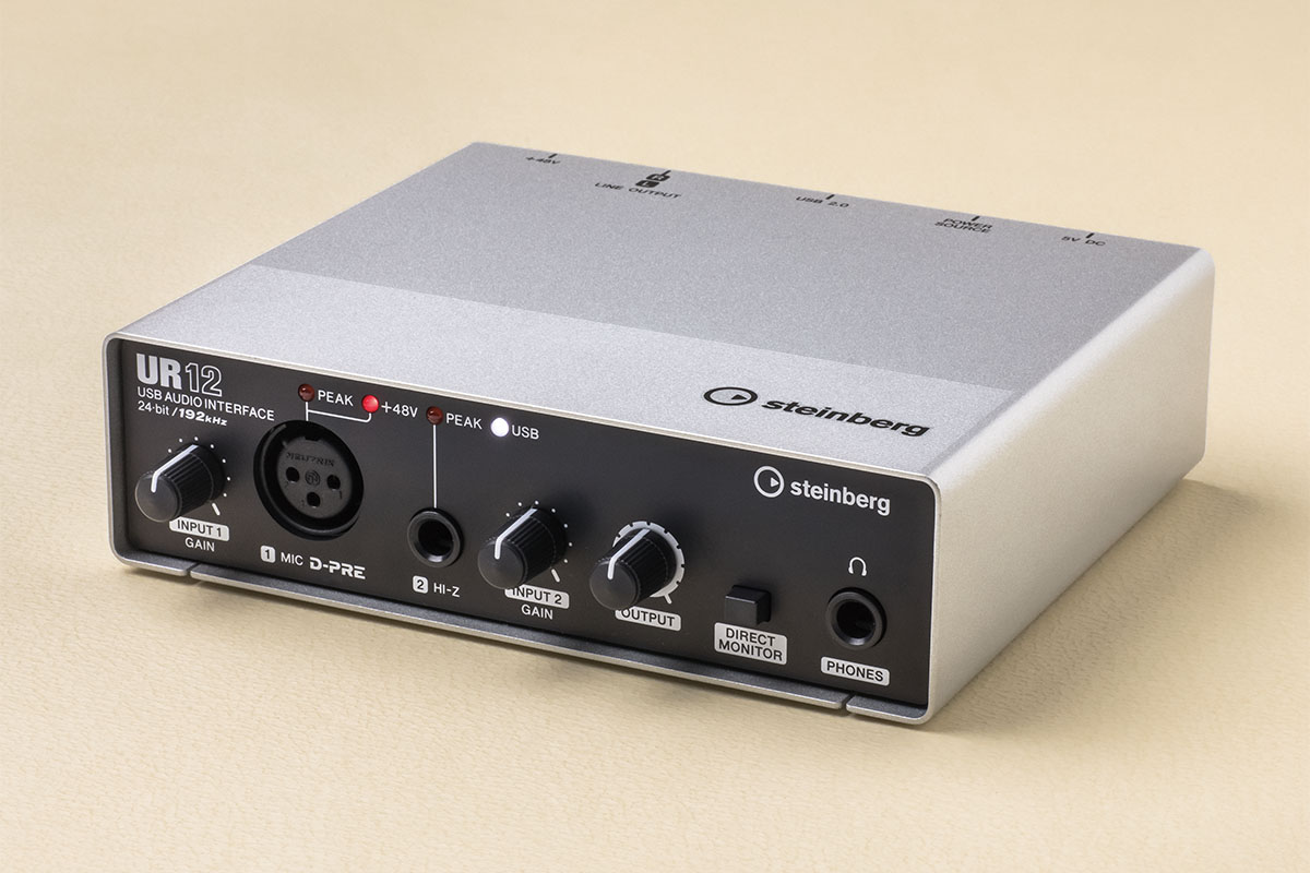 STEINBERG UR12 〜はじめての1台にオススメのオーディオ