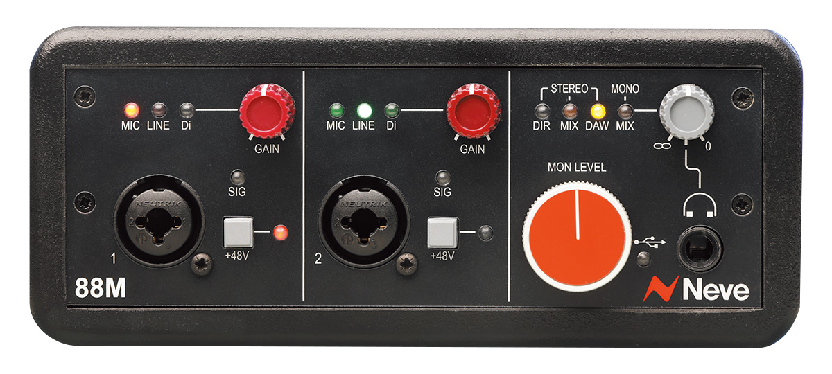 山田ノブマサがNEVE 88M オーディオインターフェースを体感