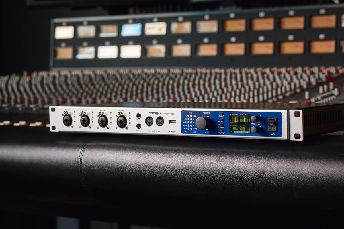 RME Fireface UFX III〜さらなる高音質を実現したUSB 3.0オーディオ