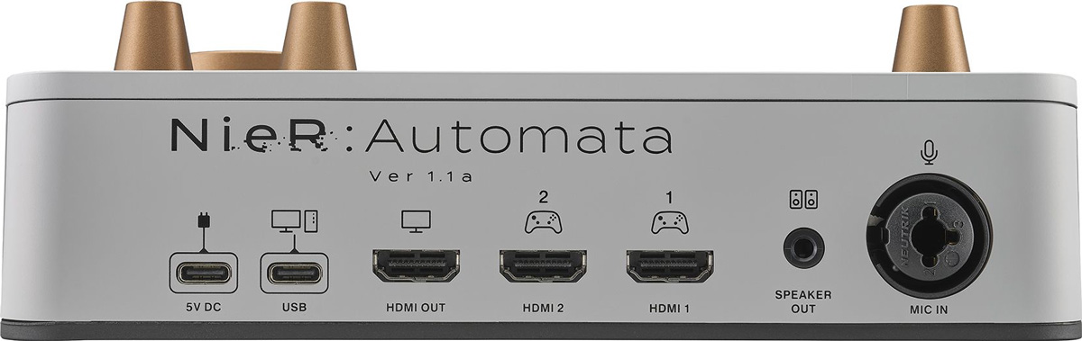 ヤマハ、ゲームストリーミングミキサーZG01の「NieR:Automata Ver1.1a