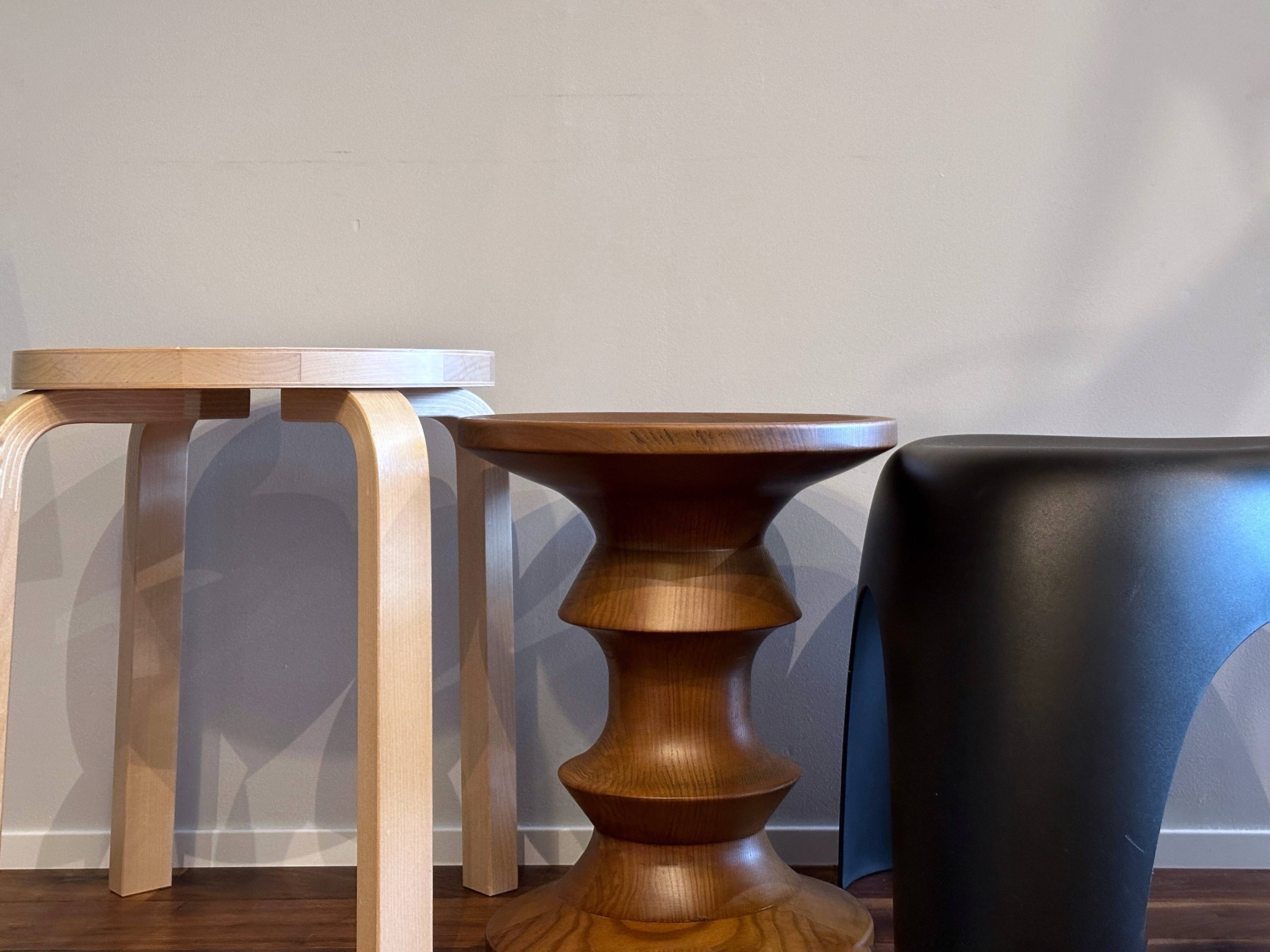 ウッドスツール Eames イス スツールTypeATypeBTypeC計6イームズ