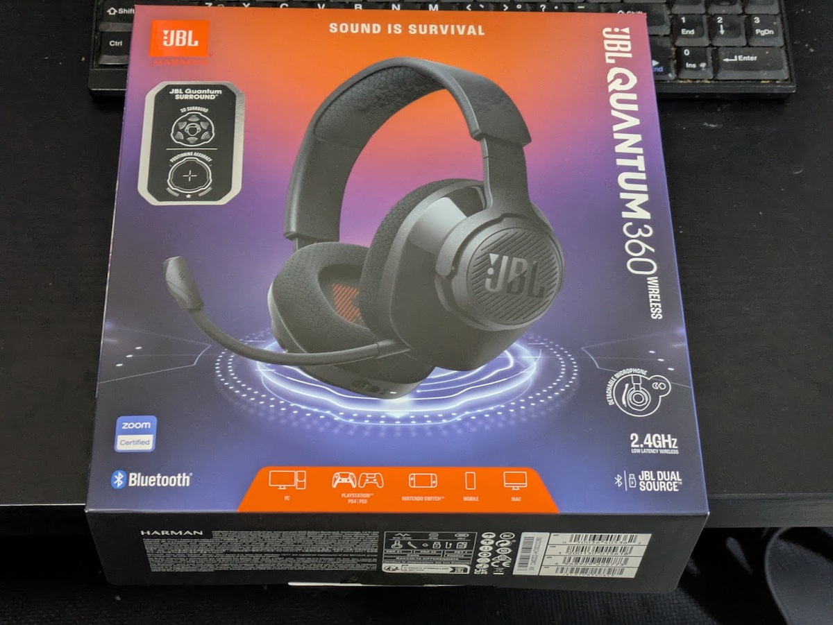 JBLのワイヤレスヘッドセット「JBL QUANTUM 360 WIRELESS」を買いまし