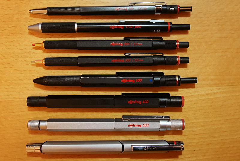 ドイツ文具 ロットリング ブラックメタルの魅力 その2 - 実観