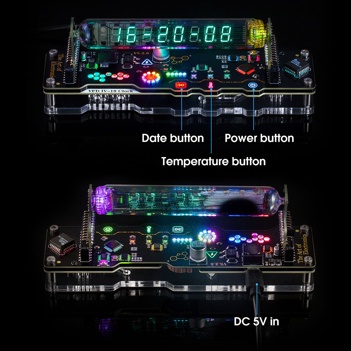 80年代サイバーパンク！ ニキシー管、VFD管～ああレトロ蛍光表示管の