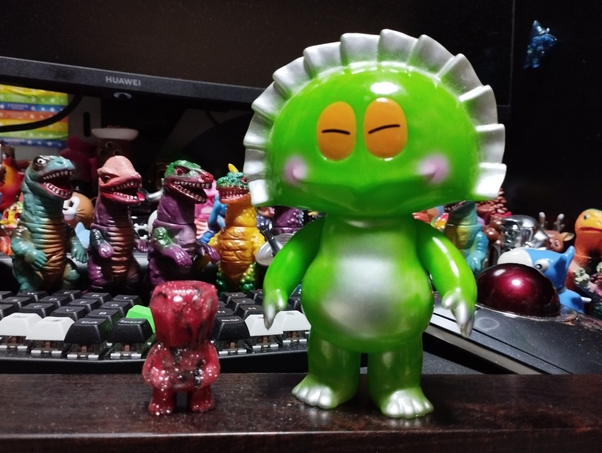 化物ソフビシリーズ SHIRAHAMATOY KUMON シラハマトイ クモン 化物