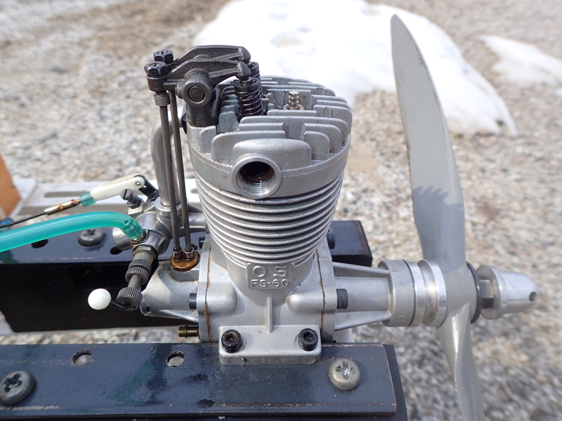OS FS-60 4サイクルRCエンジン - なかなか進まないsolachiの計画