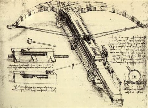 イタリアの専門職人の手によるLeonardo Da Vinci の書物の復元作品