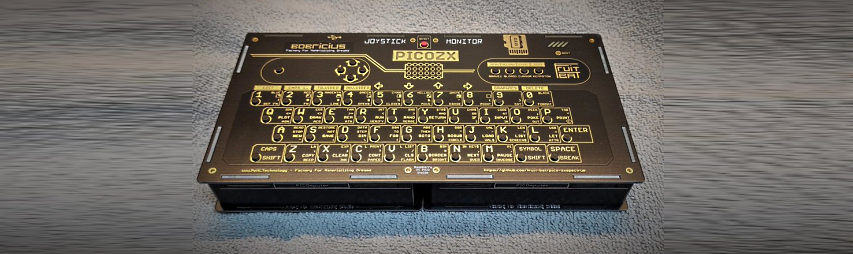 PICOZX is a 128kB ZX Spectrum clone using a Raspberry Pi Pico