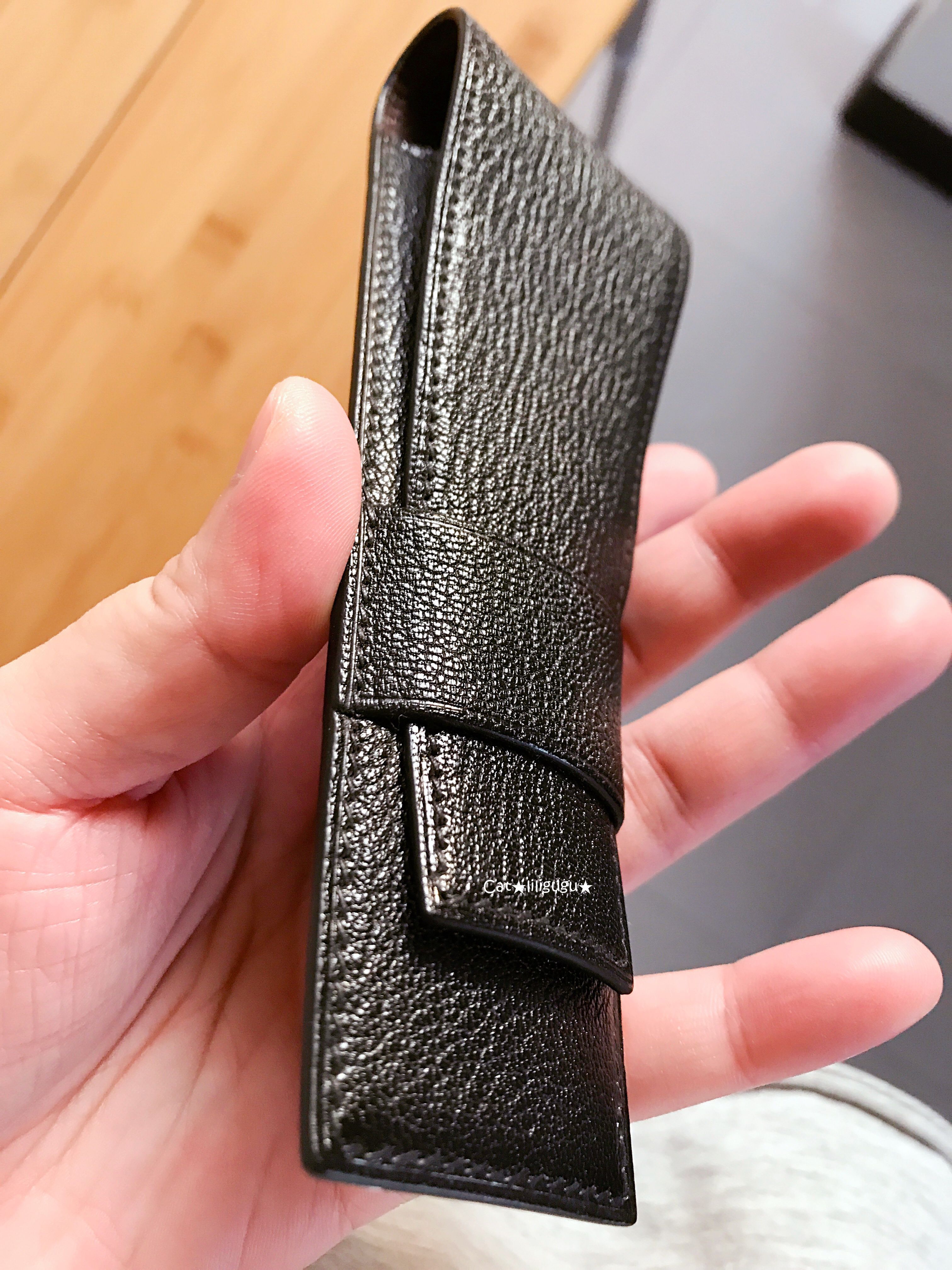 エルメス)《ヒューゴ》 万年筆ペンケース☆ブラック☆ (HERMES/雑貨