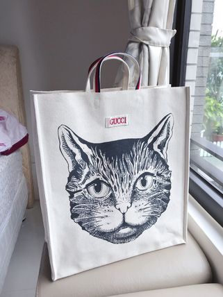 GUCCI キャンバス トートバッグ