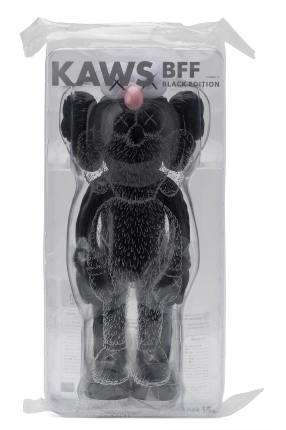 Kaws BFF Open Edition カウズ フィギュア 人形 2017 ブラック (KAWS