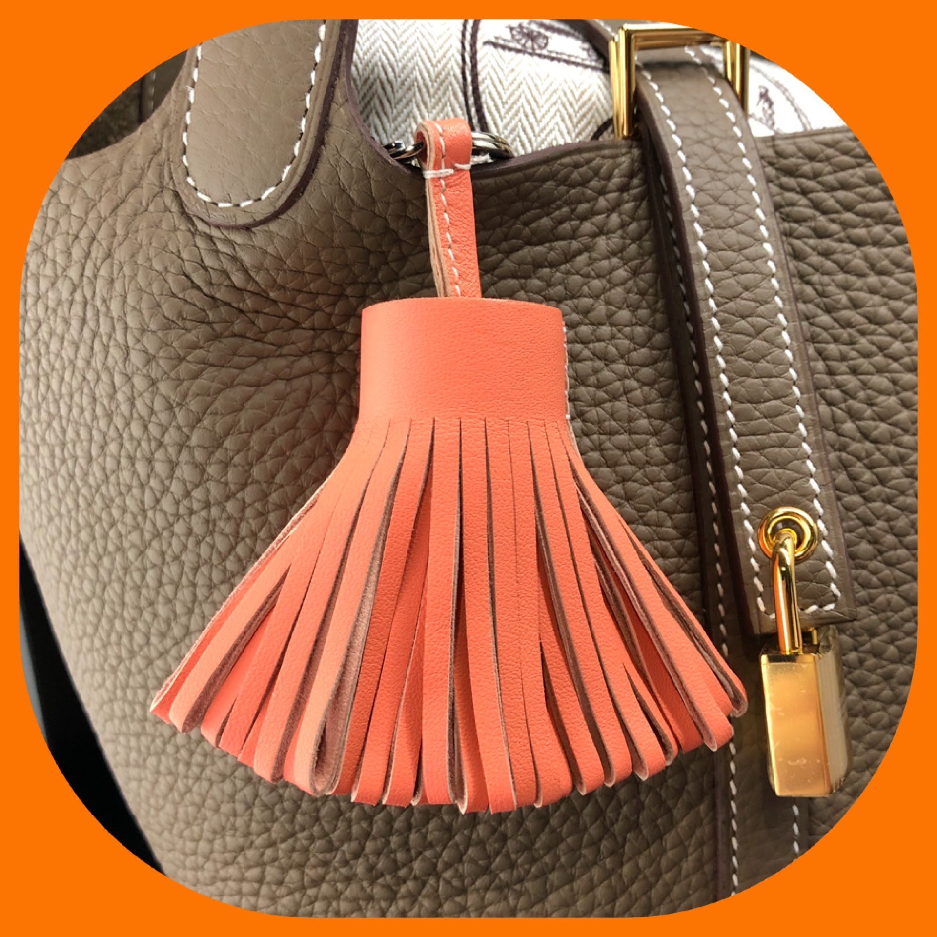 即発☆国内発送】エルメス カルメン チャーム (HERMES/バッグチャーム