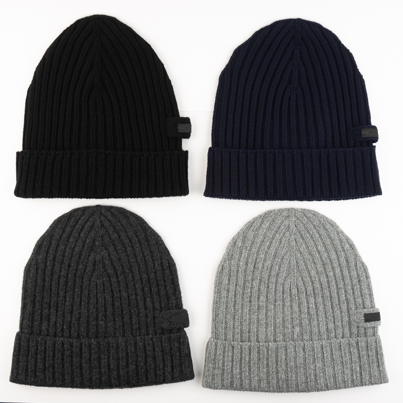 PRADA☆プラダ ニット帽 ウール ニットキャップ 国内発送 (PRADA