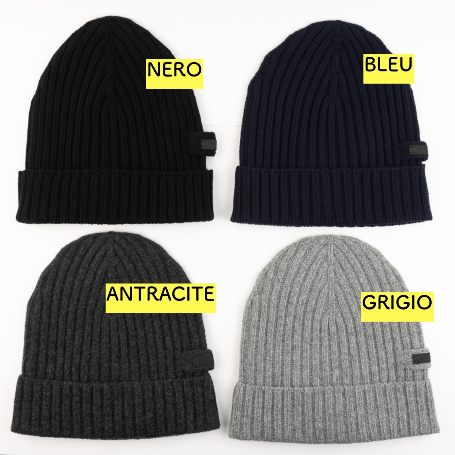 PRADA☆プラダ ニット帽 ウール ニットキャップ 国内発送 (PRADA