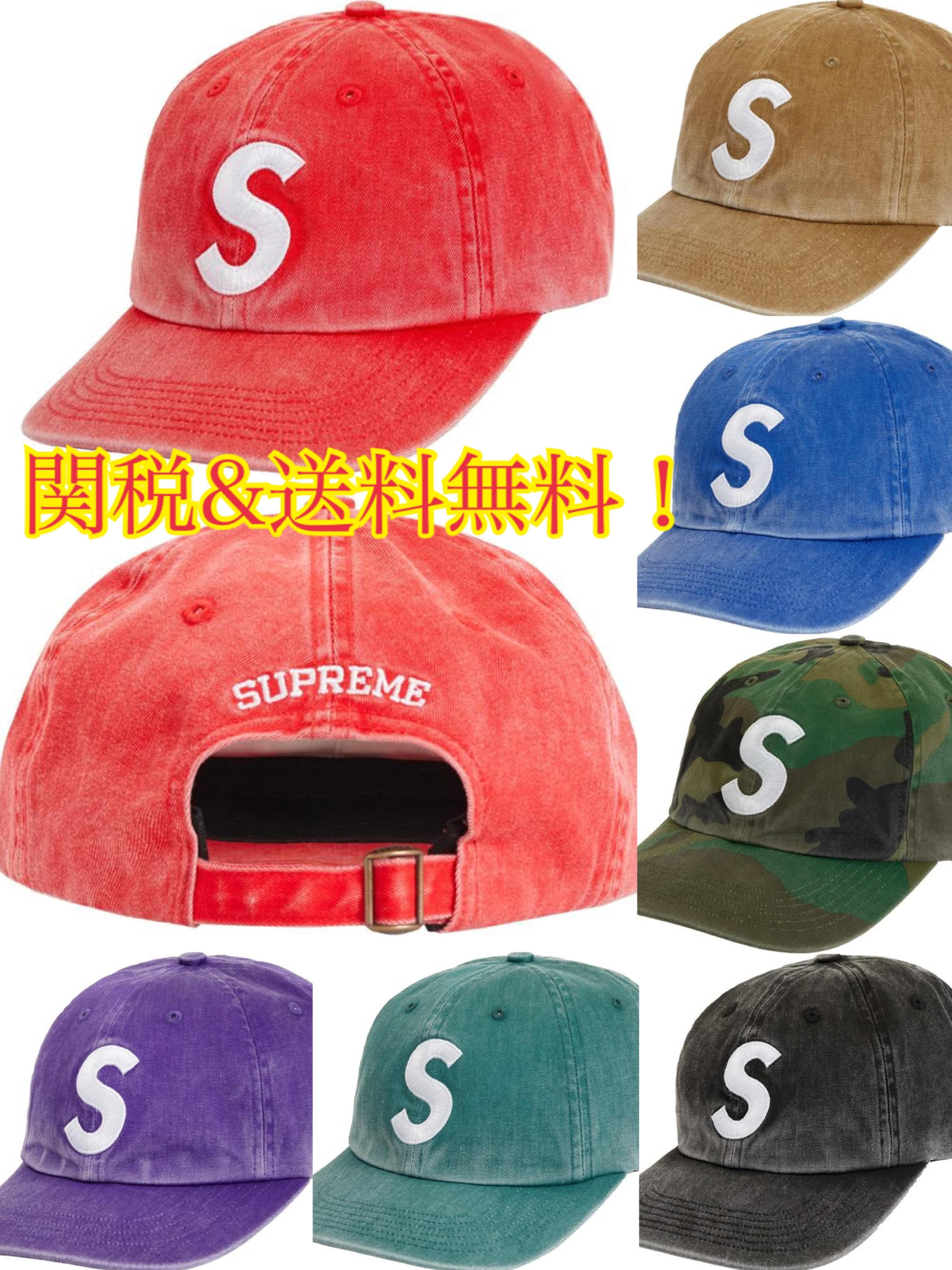 Supreme キャップ Sロゴ 【公式通販】