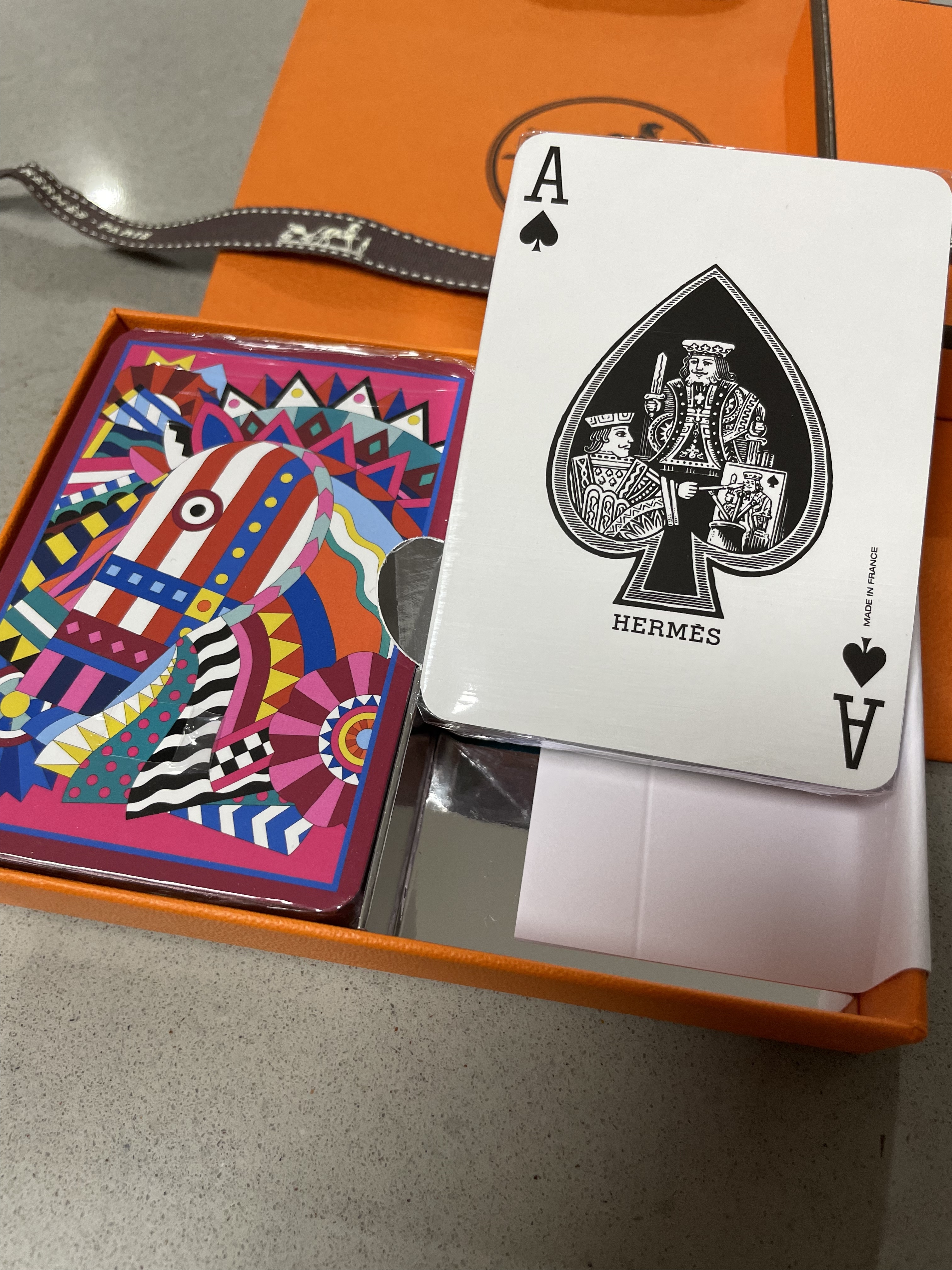 入手困難】HERMESおしゃれなトランプカードタロットインテリア (HERMES