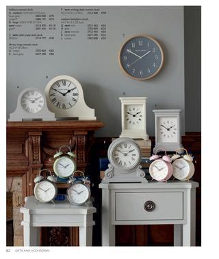 ローラアシュレイ 置き時計 Horborn clock ローラアシュレイ置き時計