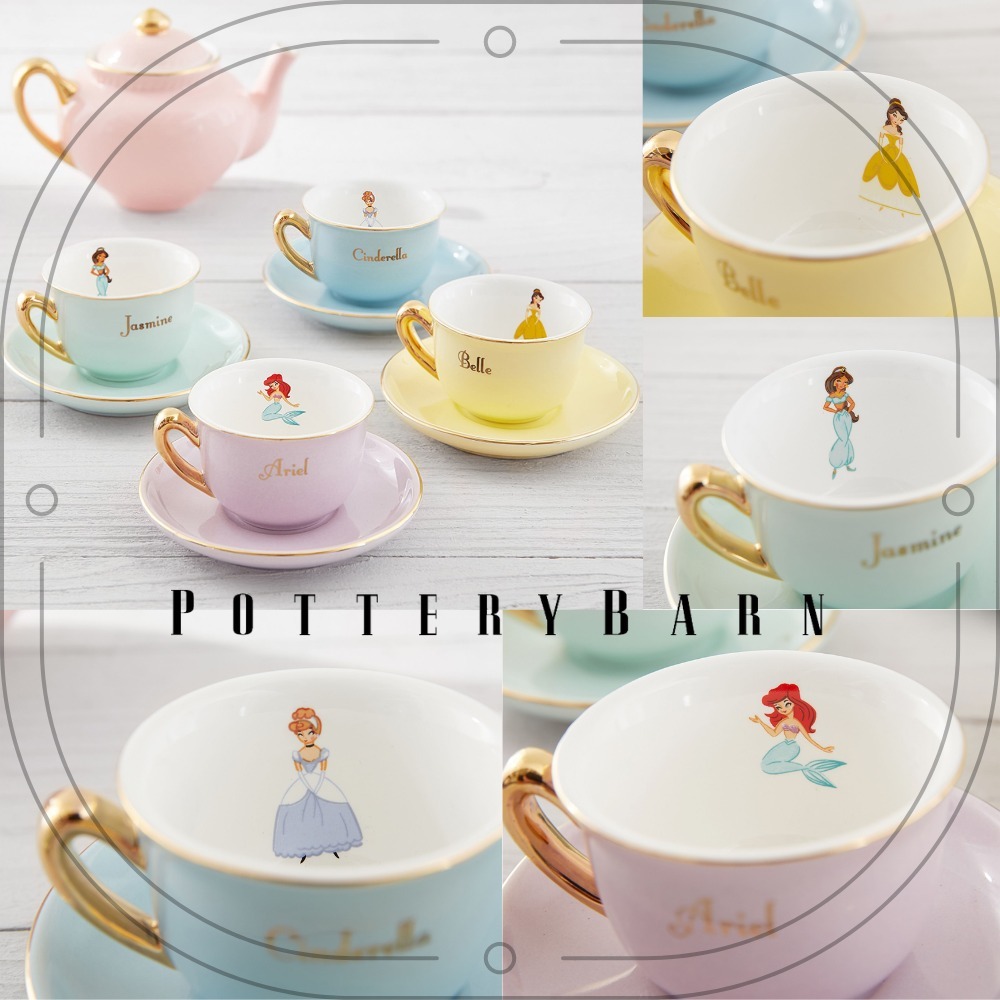 ディズニー ティーセット ティーポット カップ セット 美女と野獣 急須