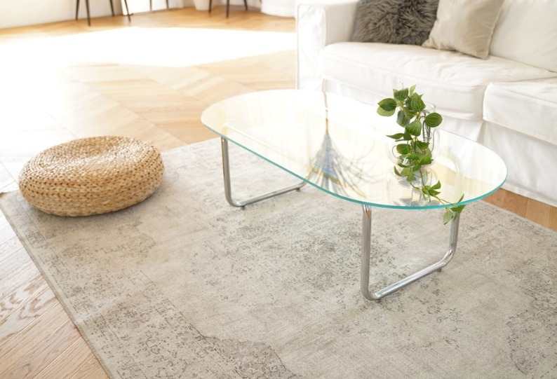 ◇未使用◇PLUS スクエアテーブル2020年製ミッドセンチュリーモダン