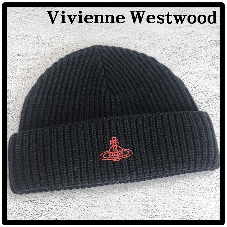 最終セール】viviennewestwood ニット帽 スカル ビーニー 最終セール