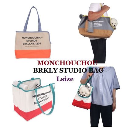 新品】monchouchou Studio Bag グレー 犬用バッグ 韓国 新品