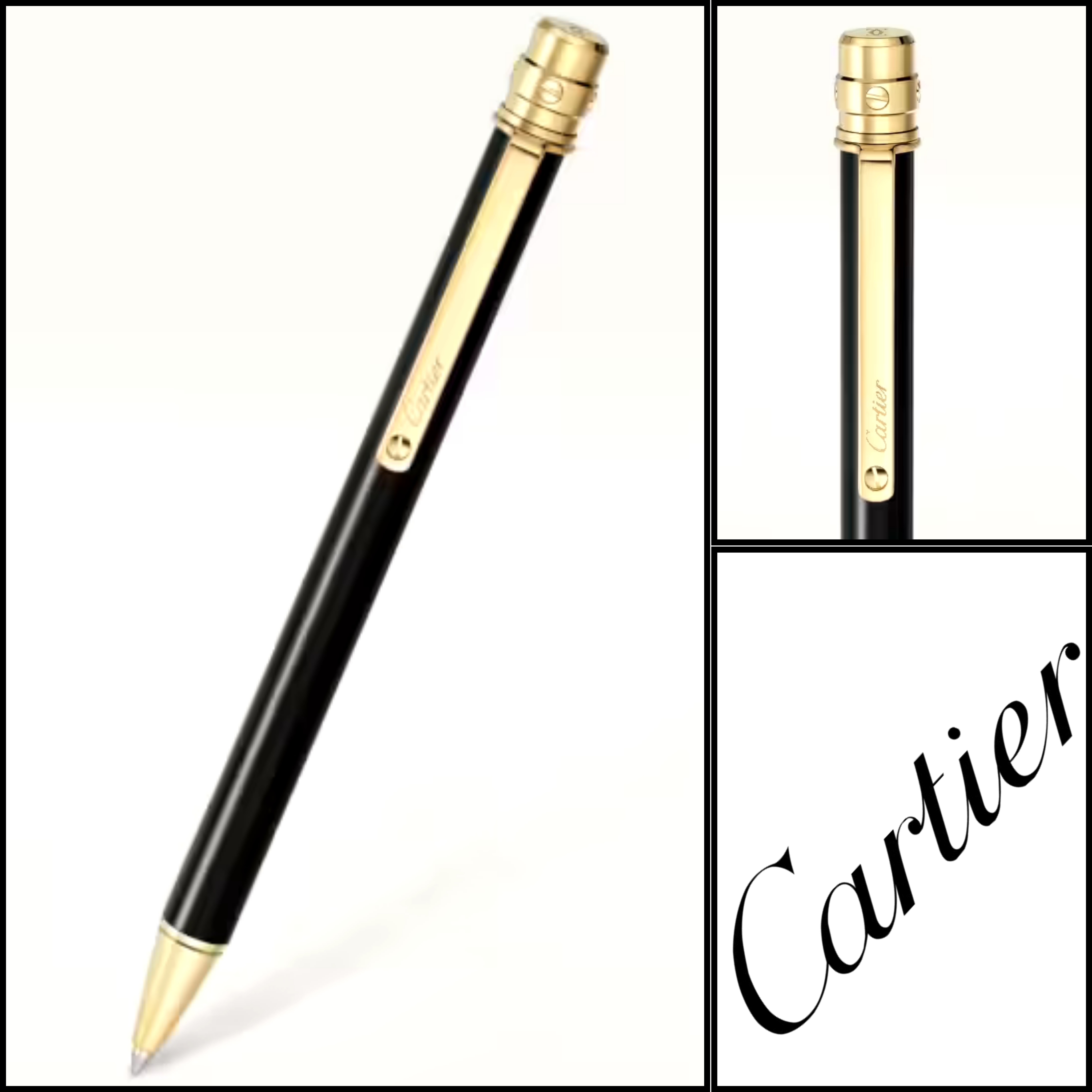 すぐ届く！【Cartier】 サントス ドゥ カルティエ ボールペン (Cartier