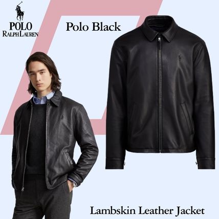 monica ラルフローレン レザージャケット シングルライダース POLO