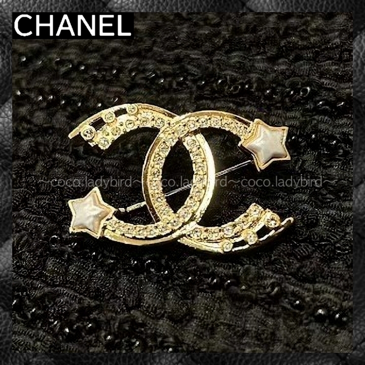 CHANEL パール ブローチ ゴールド 【公式通販】