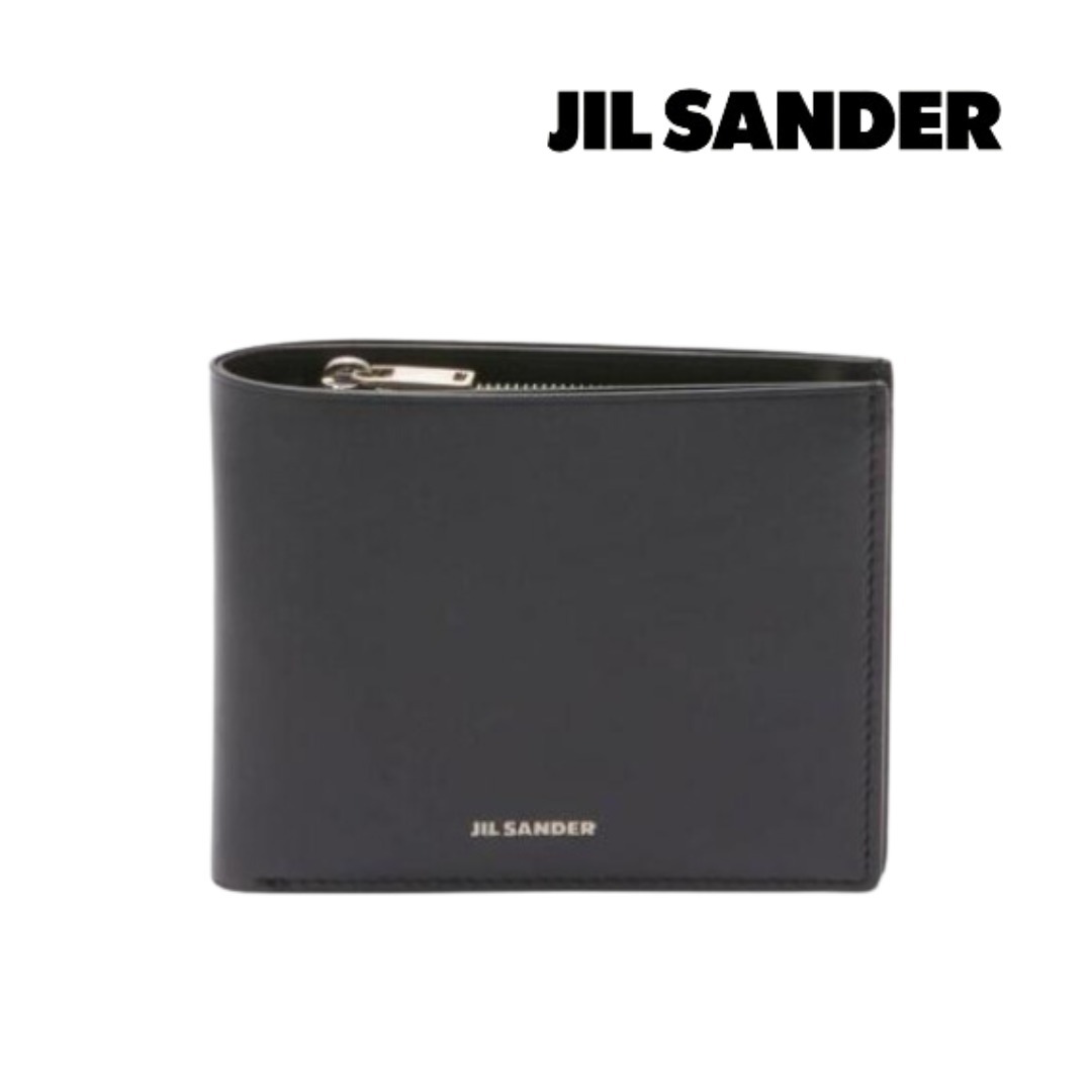 JIL SANDER ジルサンダー 折り財布 ブラック 美品‼️ JIL SANDER