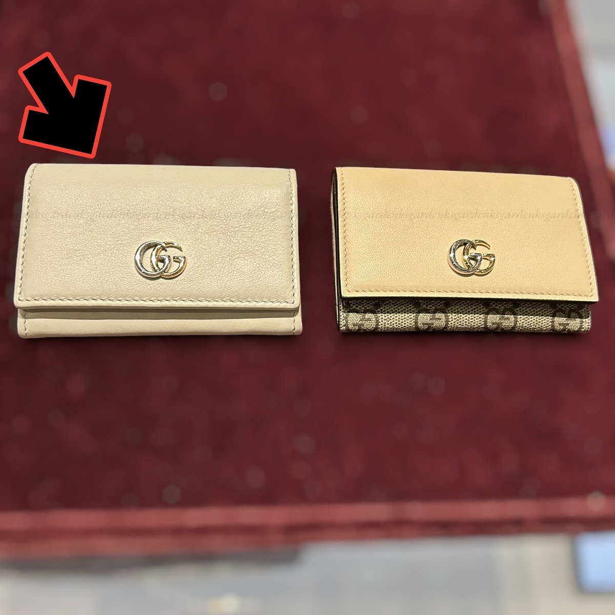 すぐ届く！GUCCI ダブルG カードケース ウォレット