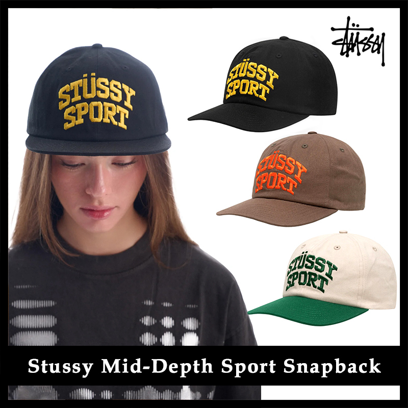 ☆ステューシー☆Stussy Mid-Depth Sport Snapback☆ (STUSSY/キャップ