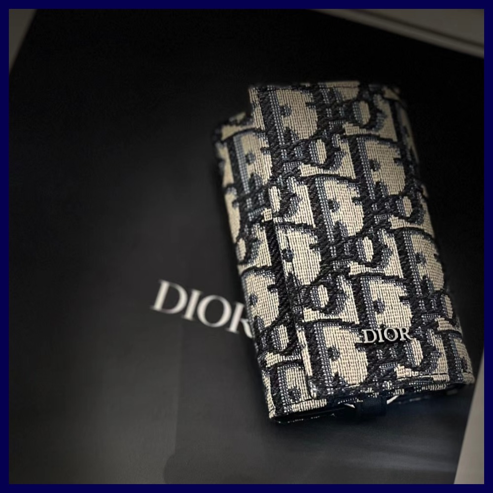 DIOR キーケース DIOR | キーケース ディオール オブリーク ジャカード