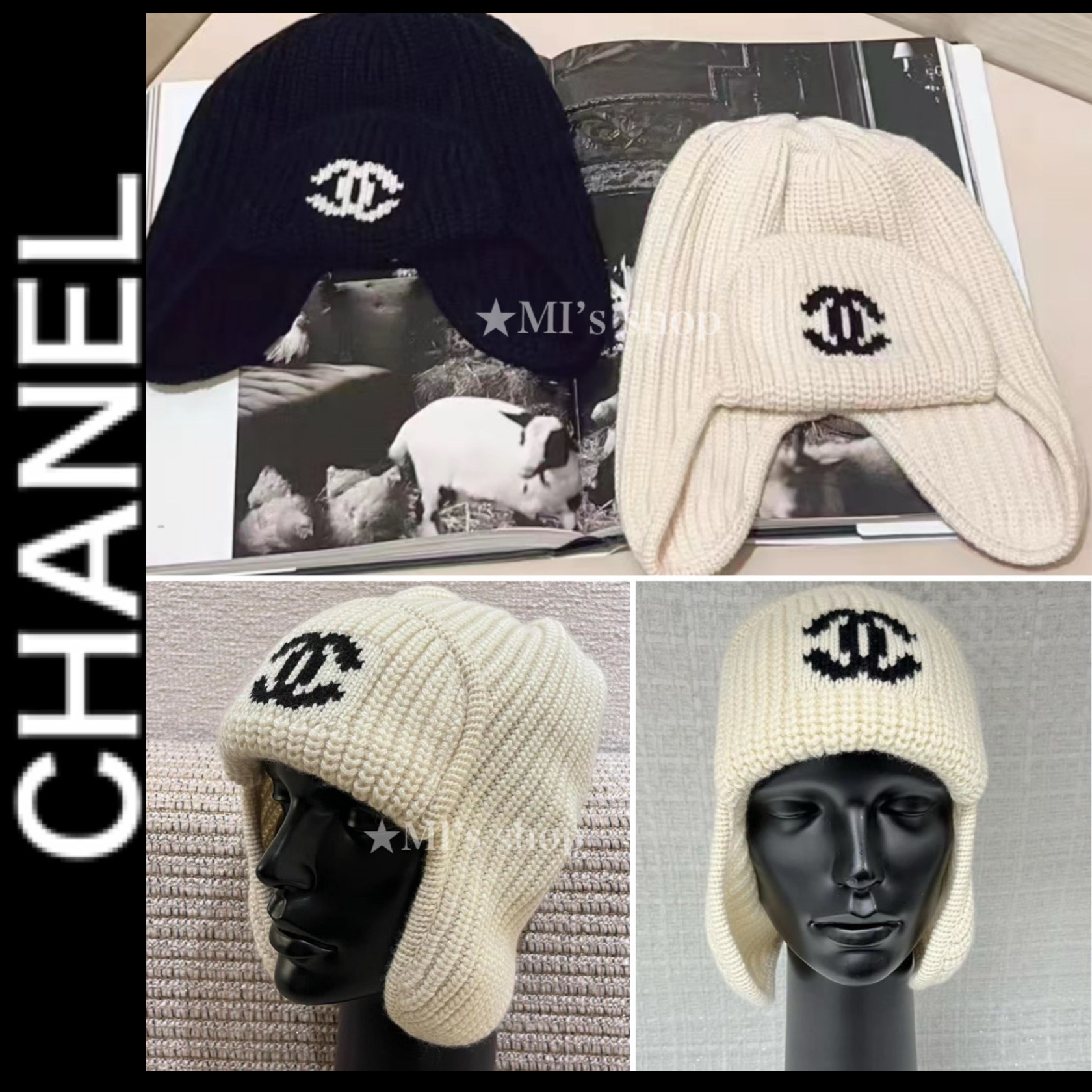 CHANEL 2024秋冬ニット帽