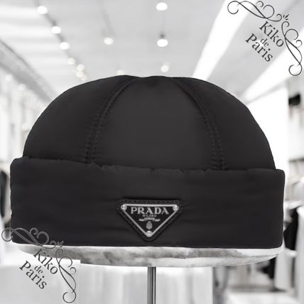 PRADA RE NYLON(プラダ リナイロン) ニットキャップ・ビーニー(メンズ
