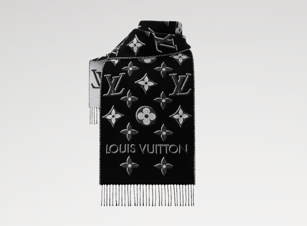 LOUIS VUITTON マフラー・LV エセンシャル シャイン / M78159 (Louis