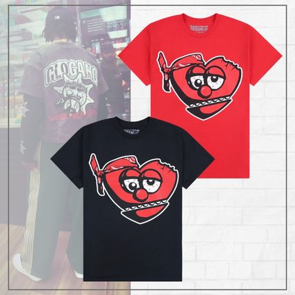 レッド（赤）系 Glo Gang(グローギャング) Tシャツ・カットソー(メンズ
