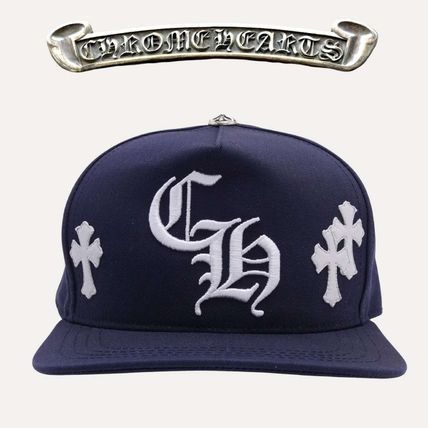 ネイビー（紺）系 CHROME HEARTS(クロムハーツ) キャップ(メンズ