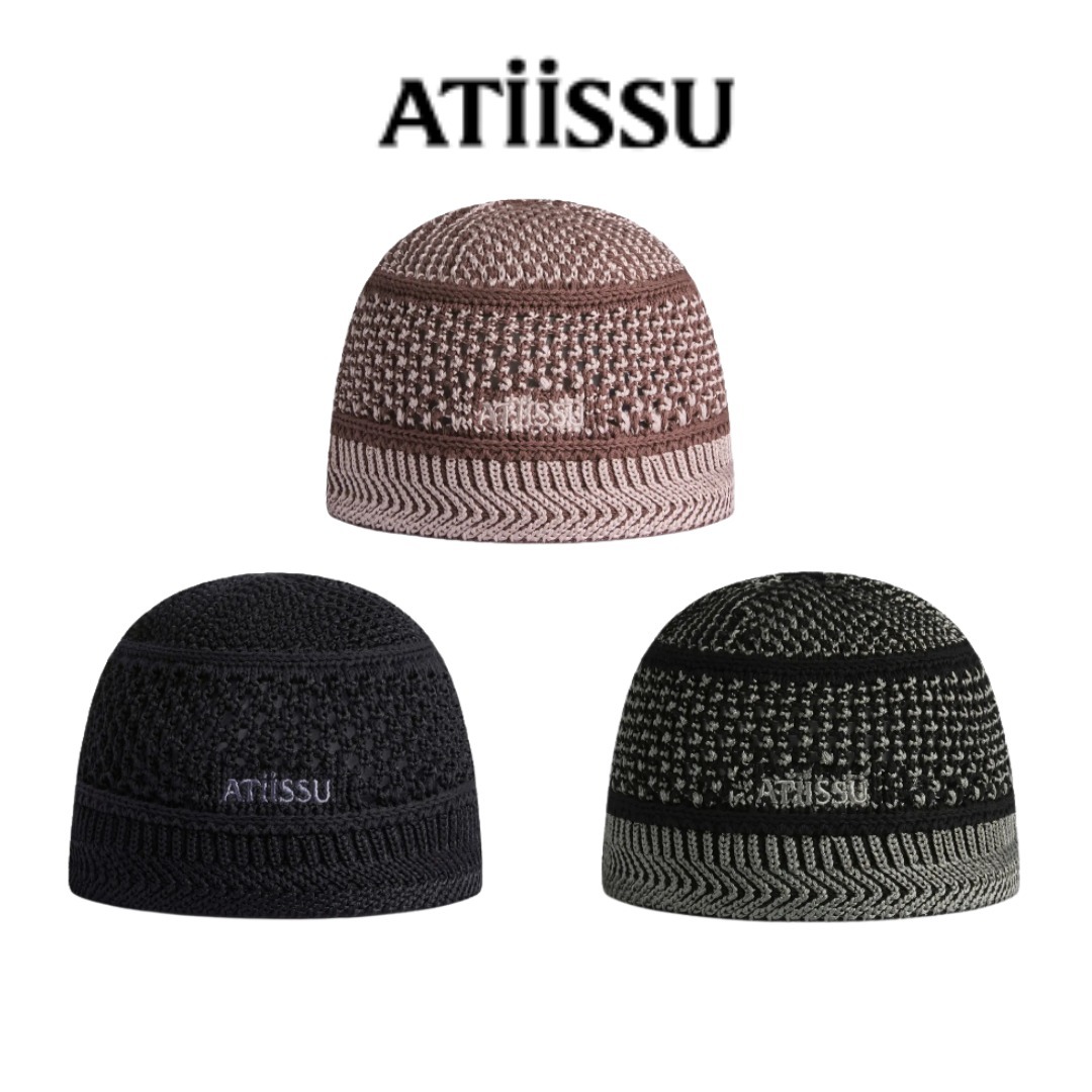 Atiissu 25ss Clash Beanie (ATiiSSU/ニットキャップ・ビーニー