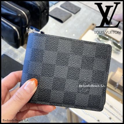 Louis Vuitton DAMIER(ルイヴィトン ダミエ) 折りたたみ財布(メンズ