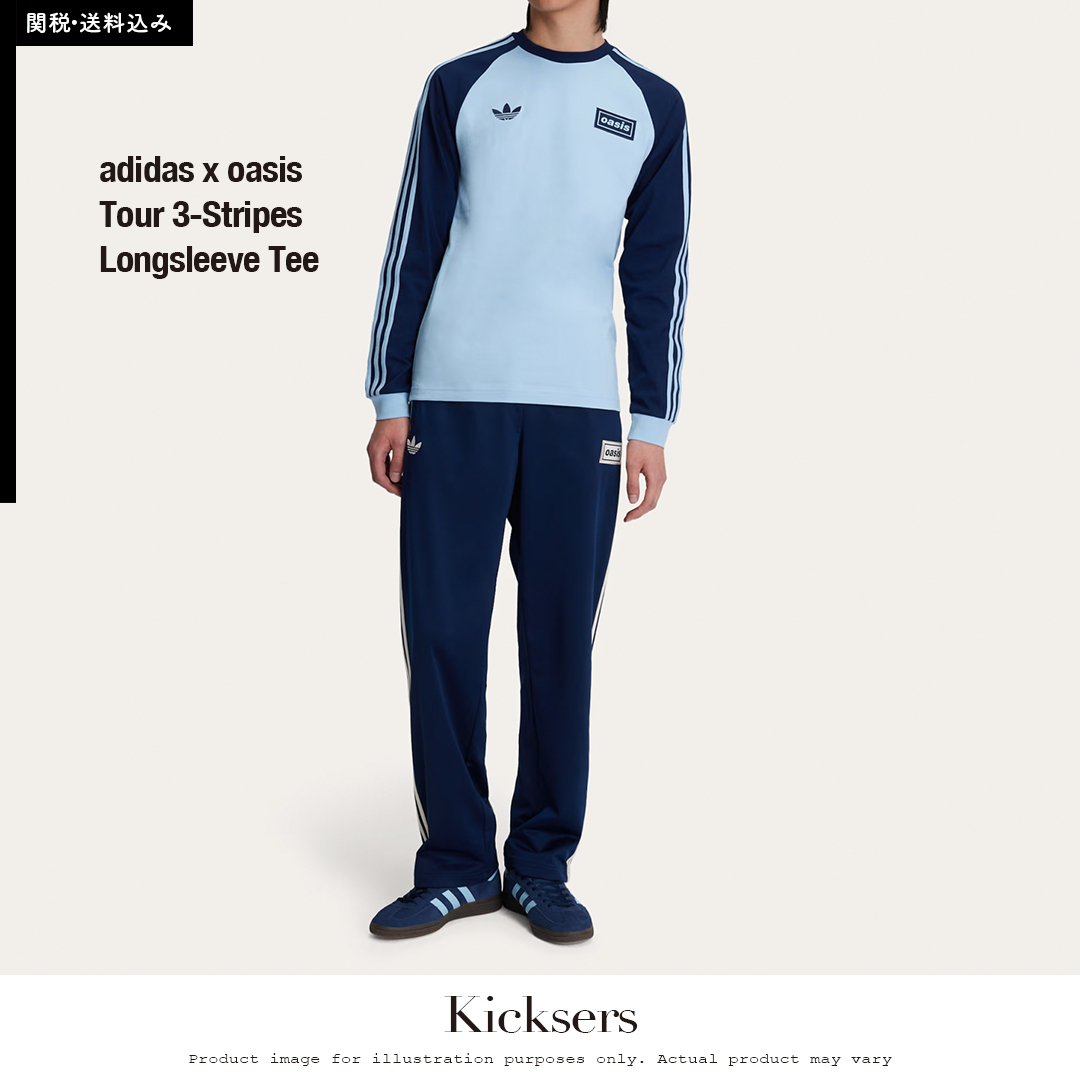 adidas x Oasis LIVE'25 ジャージ ネイビー adidas oasis live'25
