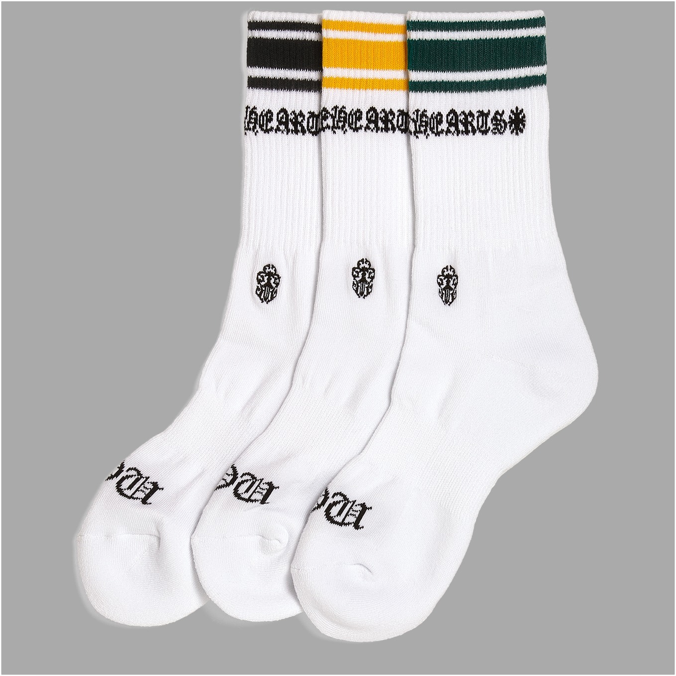 CHROME HEARTS†クロムハーツ】 ソックス 3足セット CHROME HEARTS