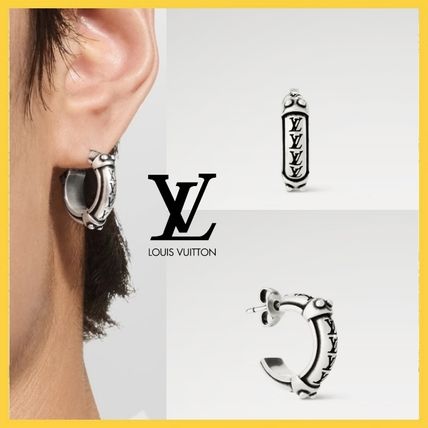 シルバー フープピアス Louis Vuitton(ルイヴィトン) ピアス(メンズ
