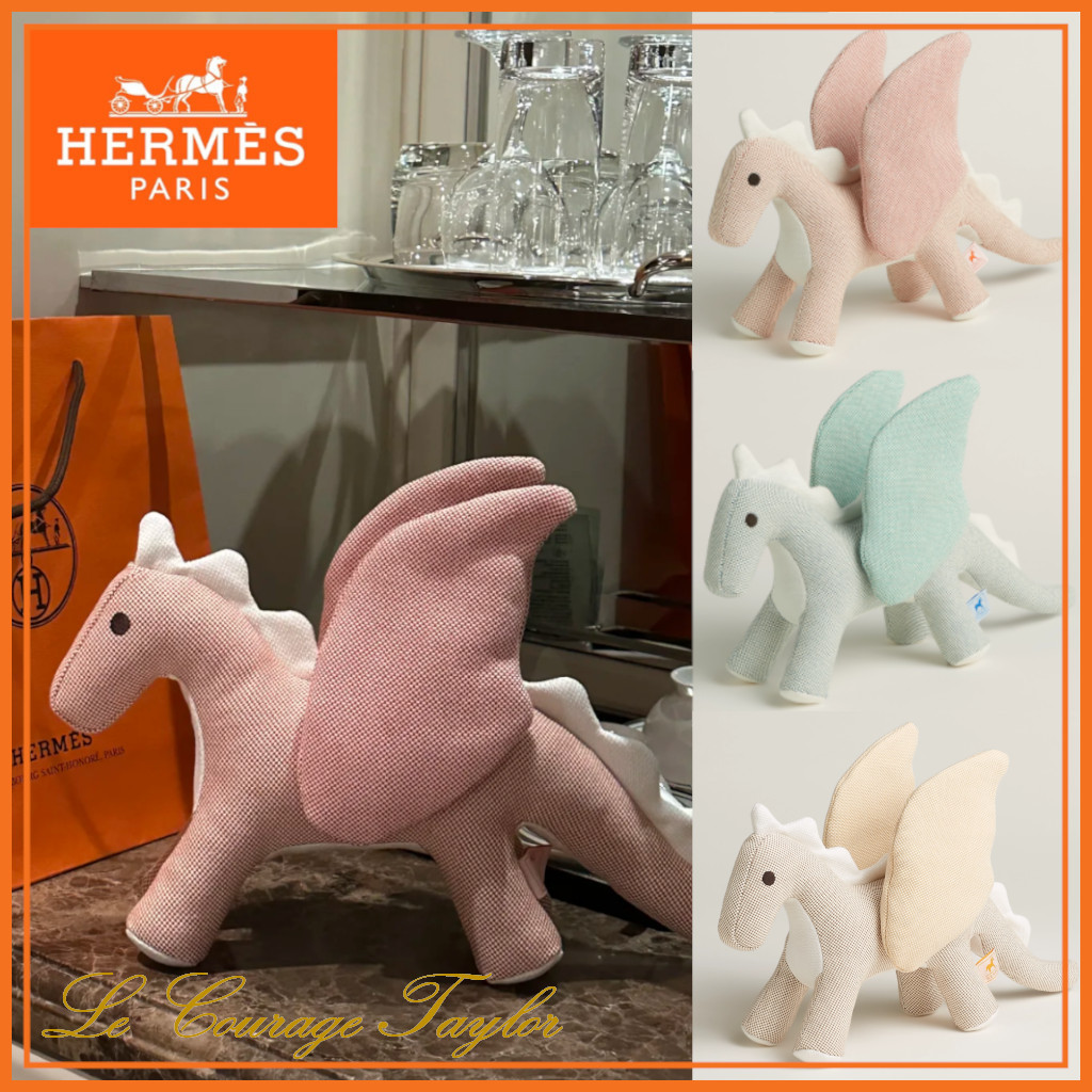 HERMES エルメス ぬいぐるみ エポぺ ドール ドラゴン コットン