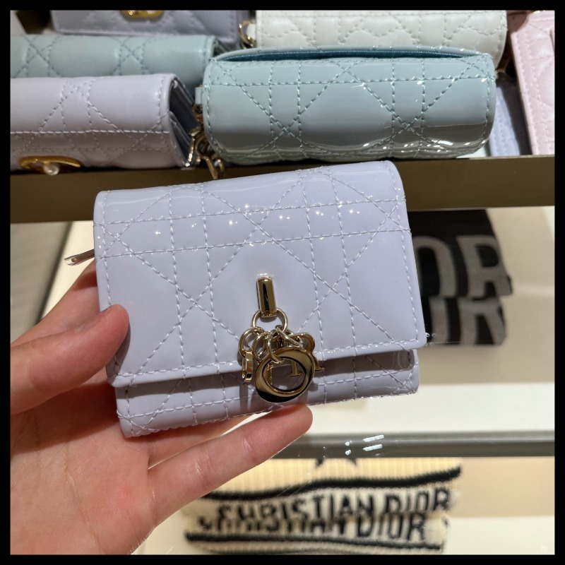 可愛いパステルカラー♪】My Dior Hibiscus Lジップウォレット