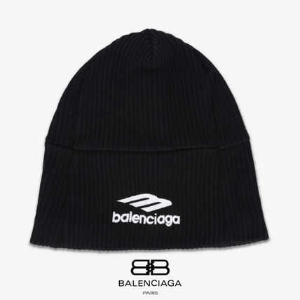 バレンシアガ ニット帽 ユニセックス BALENCIAGA ニット帽 ビーニー