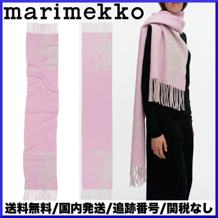 ピンク系 marimekko(マリメッコ) マフラー・ストール(レディース
