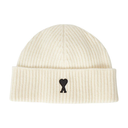 ami paris ベージュニット帽 ベージュ系 AMI PARIS(アミ パリス