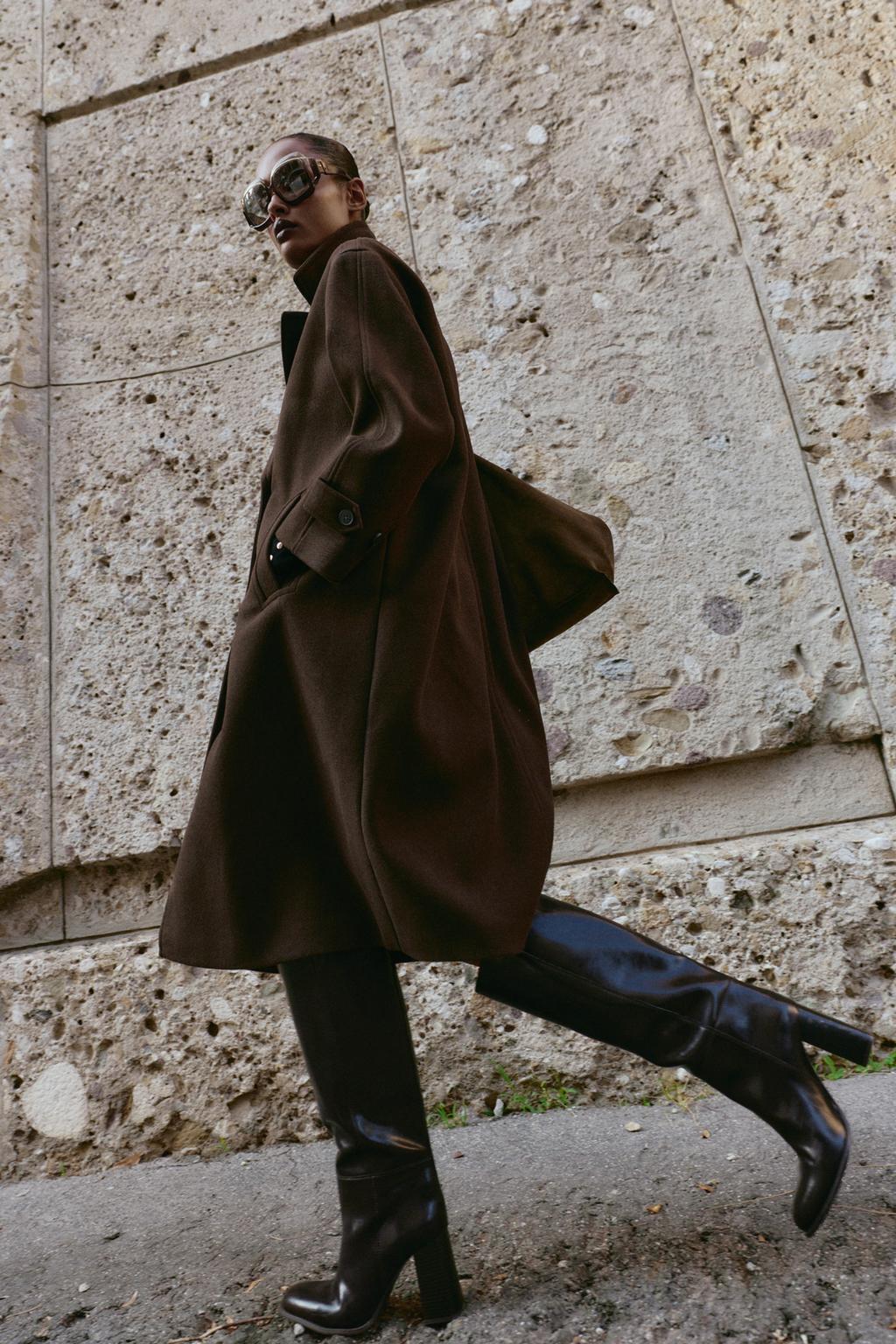 ZARA ザラ MANTECO チェスターコート 金ボタン ダブル ロング 新品