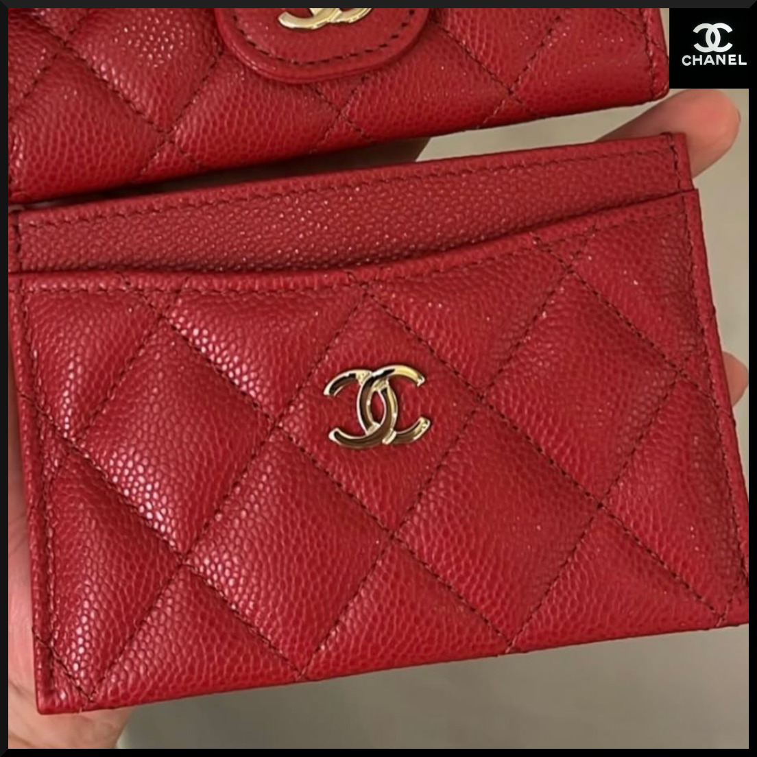 プレゼントにも☆】CHANEL シャネル カードケース